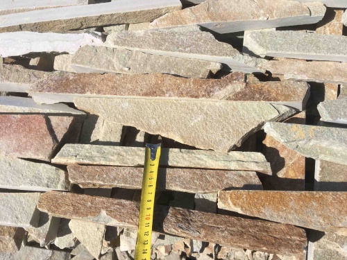 Горбушка златолит золотистый для облицовки купить в Дзержинском