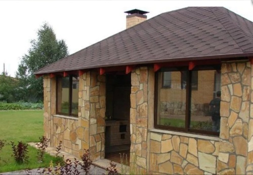 Плитняк златолит жёлтый для фасада 1,5-3 см купить в Дзержинском