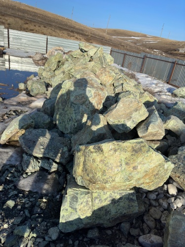 Камни для ландшафтного дизайна зелёные 10-60 килограмм купить в Дзержинском