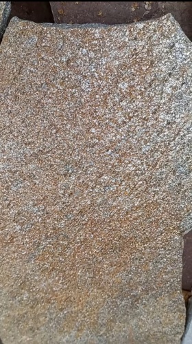 Плитняк златолит серебристый для цоколя, отмостки купить в Дзержинском