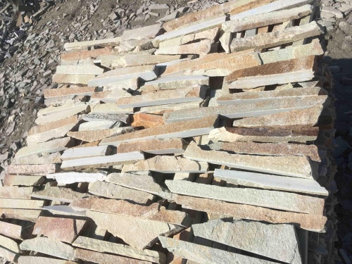 Горбушка златолит золотистый для облицовки купить в Дзержинском