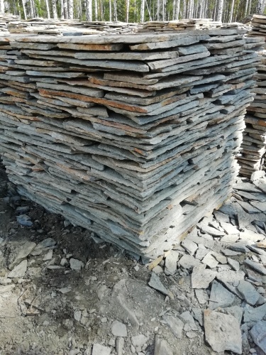 Плитняк златолит Уральский для цоколя, отмостки купить в Дзержинском